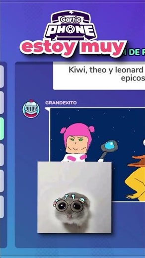 Gartic phone con la squad