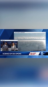 5K views · 19 reactions | Milwaukee lakefront transforms as arctic sea smoke hovers over water | WISN 12 NEWS | Facebook