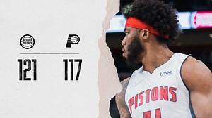 4.8K views · 194 reactions | Made a pit stop in Indy before heading home. Got the W. Highlights ⬇️ | Detroit Pistons | Facebook