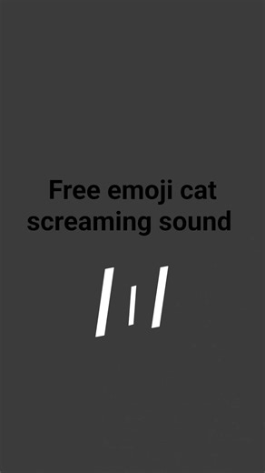 free emoji cat scream sound