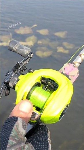 How To Use Baitcasting Reel #fishing #shorts