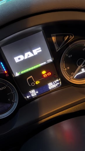 Start Daf Cold -10*C #cold #star #daf #tededempower #colddays