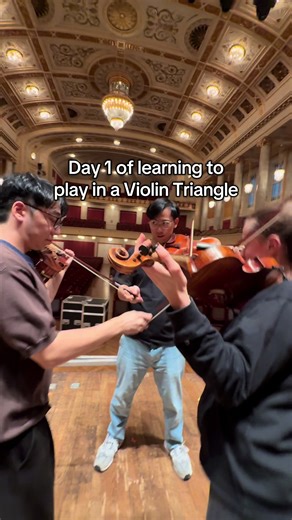 Took us forever to get just 4 bars. Filmed at the Vienna Konzerthaus | Violin