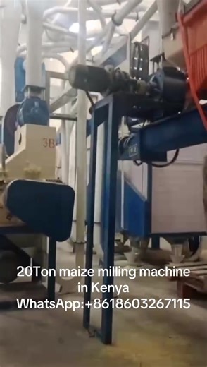 20 Ton Maize Flour Milling Machine in Kenya
