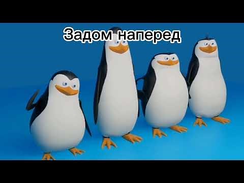 мем пингвины из мадагаскара, но под разными эффектами