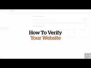 How to submit a sitemap and verify your website through Google