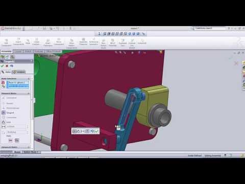 Tutorial 5 :how to make a clutch mechanism in solidworks