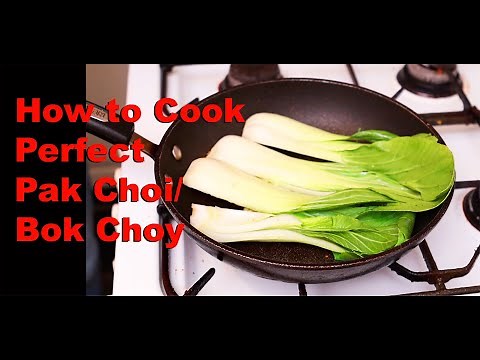 How to Cook Pak Choi / Bok Choi - Chinese Style!!! Tasty, Healthy, Fresh!!!