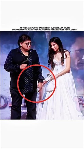 There Was Very Inappropriate Behavior With Sara Arjun 🙌#SaraArjun #SaraArjunFans #rakeshbedi #trend
