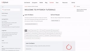 Introducción a PyTorch Aprende los conceptos básicos Tutorial