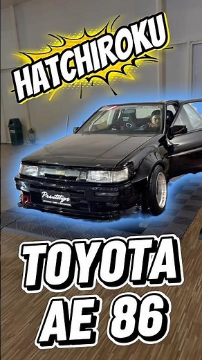 1986 toyota corolla ae 86 fully restored #toyotaae86 #ae86 #levin #initiald #carspotting #reelsfeed