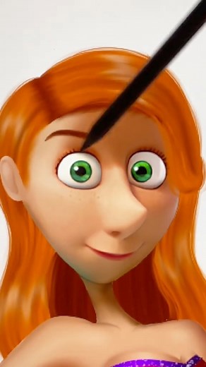 4.4M views · 37K reactions | Lucy’s transformation ✨ #minions #art #digitalart #reels | Rezist.art | Facebook