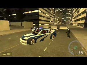 Garry’s Mod - Testing simfphys’s Pursuit AI Enabler