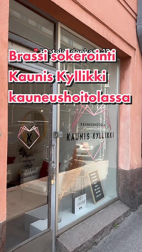 Brassi sokerointi ja kulmien laminointi Helsingissä