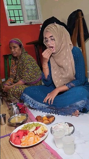 Family iftar time minivlog #jesijesina #90kids #fish #funnyvideo #food #trending #ashortaday