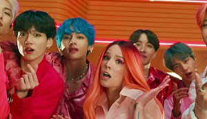 BTS Parties With Halsey in 'Boy With Luv' Video
