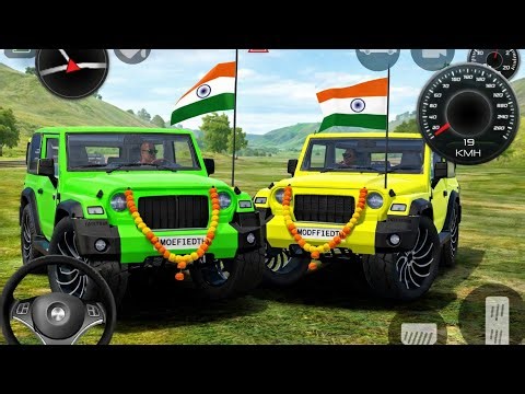 😱Indian Car Simulator 3D Gameplay | Realistic Indian Roads | Car Mods & Fun | Desi Vibes
