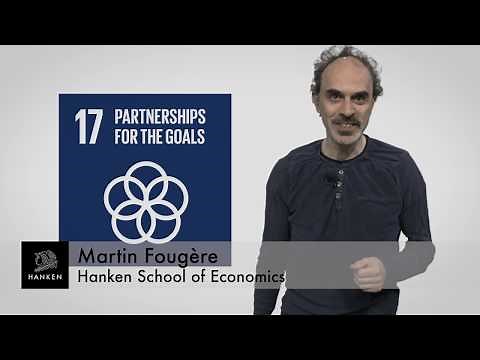 Sustainable Development Goal SDG 17 Partnerships for the Goals: Part 1