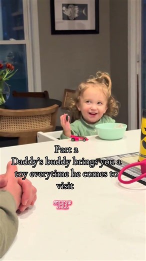 Daddy's buddy brings you a toy everytime he comes to Visit ♥️ babies view 🐣 #babiesview