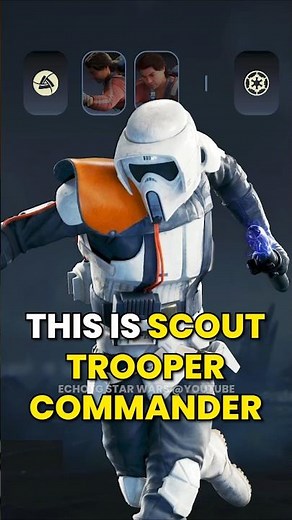 This is Scout Trooper Commander #starwars