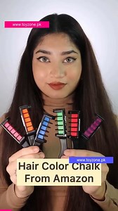 Temporary Hair Chalk Comb The original hair color chalk blendable colors. Various colors all blend into one another creating so many different looks. No need for hair spray. Easy to use and no mess. Shop Now:https://bit.ly/3UEAccf ----------------------------------------------------- 📞Call Us: 0304-111-6869 💬Whatsapp:https://wa.link/oveiiw . . . . . . . . . . . . . #toyzonepk #toyshop #onlineshopping #cashondelivery #pakistan #toys #toycollection #toys4sale #toyworld #toy #toyscollection #toyc