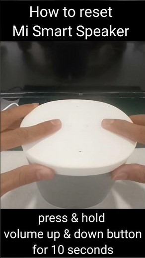How to reset Mi Smart Speaker