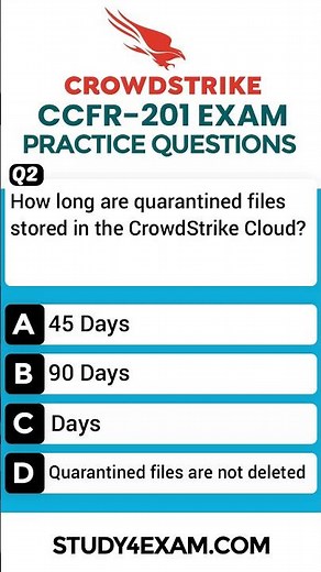 CrowdStrike CCFR-201 Exam Prep | Practice Questions for Falcon Responder Certification