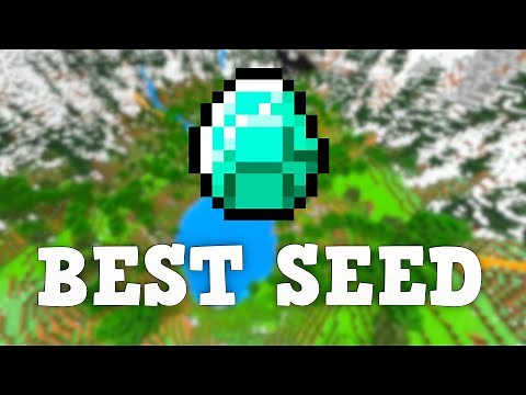 New Best Minecraft 1.18 Seed -DIAMONDS AT SPAWN/HUGE CAVES!