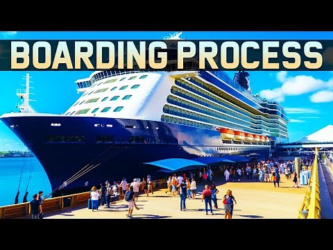 Celebrity Cruises Ship Boarding Process Explained