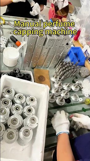 Manual Perfume Crimper Capper Metal Collar Cap Press Capping Machine Spray Crimper