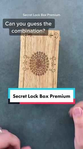 Secret Lock Box Premium Puzzle Box #puzzle #puzzles #puzzletok #puzzlemaster