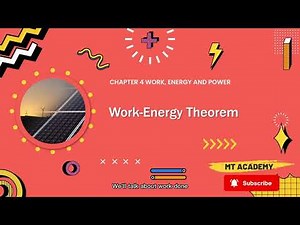 Work, Energy and Power: Work-Energy Theorem | STPM Physics