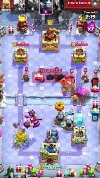 "The Never-Ending 7x Elixir War! 🔁" #clashroyale #destinygaming07