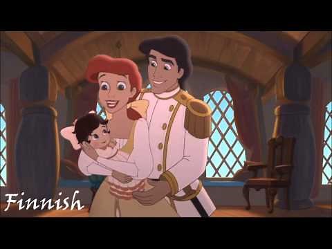 The Little Mermaid 2 - Down to the Sea (Ariel & Eric - One Line Multilanguage)