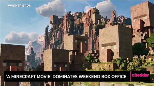 'A Minecraft Movie' Dominates Weekend Box Office