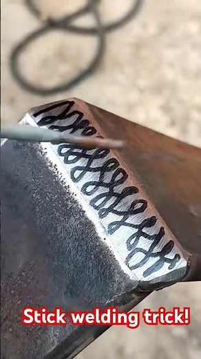 STICK welding weaving technique! #shorts #viral #ytshorts #trending
