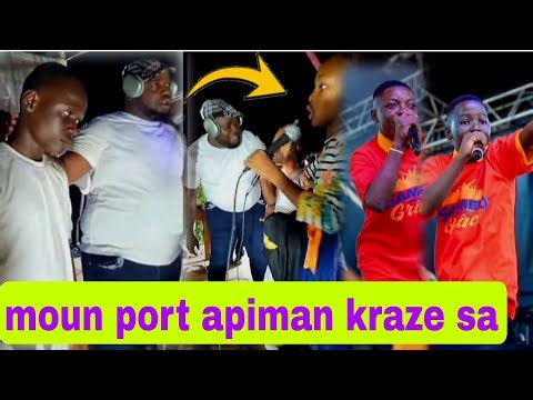 Moun port apiman fè yon gwo kou tout timoun yo pran chante a nanmen timoun fr Luckson wap sezi