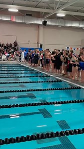 New team cheer unlocked – What a way to support your teammate in the 400 IM! | YBAC HURRICANE SWIM TEAM