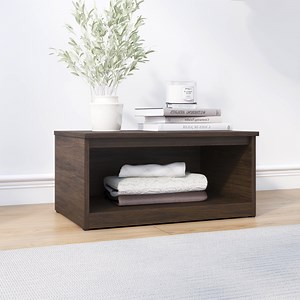 Mainstays Ardent Open Shelf Modular Storage System, Walnut