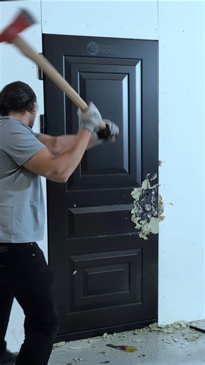 Forced Entry Test | Steel Core Security Door with All-Around Locking System