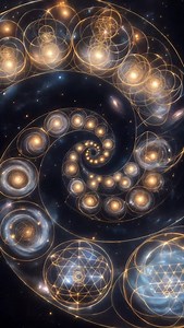 DJR Visuals | Digital Multimedia Art on Instagram: "Fibonacci Visuals: DJR Music: @bt The Fibonacci sequence is a series of numbers where each number is the sum of the two preceding ones, usually starting with 0 and 1. It begins: 0, 1, 1, 2, 3, 5, 8, 13, 21, and so on. Named after Italian mathematician Leonardo Fibonacci, this sequence appears frequently in nature—such as in the arrangement of leaves on stems, the spiral of shells, and the branching of trees. The ratio between consecutive Fibona