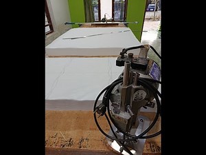 cutting fabric with a KM 5inc machine‼️#how to cut fabric