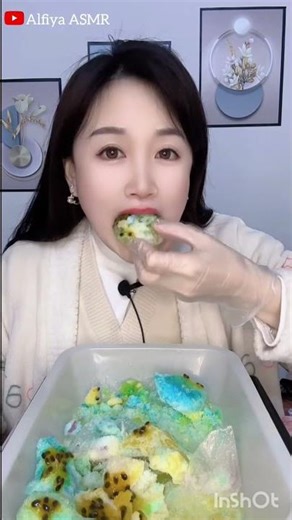 ice eating challenge🥶