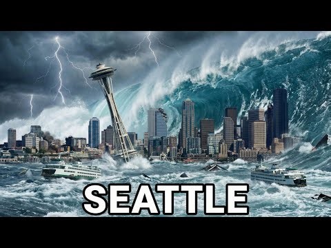 SEATTLE Under Water! Tsunami Swallows the Space Needle