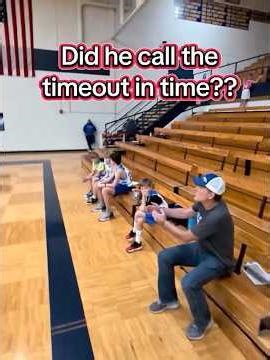 It was really close but I think he just missed calling a timeout! #pov #basketball #sports