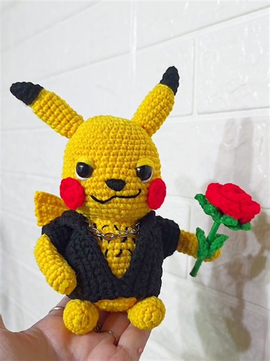 Amigurumi Pikachu: Tejiendo Con Mattioli