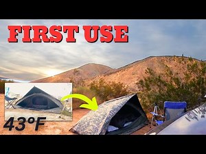 US Army Improved Combat Shelter and Modular Sleep System - first use