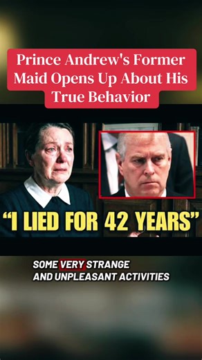 Prince Andrew's Former Maid Opens Up About His True Behavior #princeandrew #royals #rumors #fpy