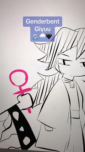 Genderbend Giyuu Tomioka - Trend Edit Demon Slayer
