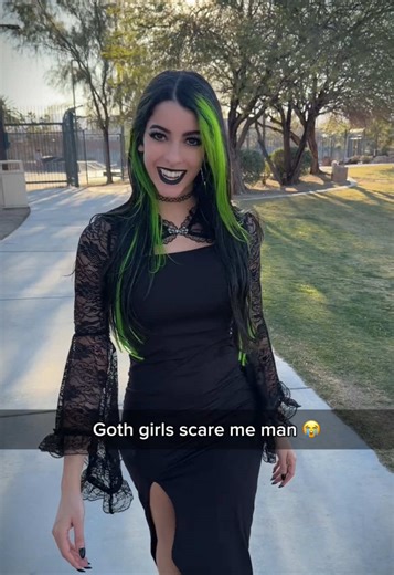 Would You Run Away? A Funny Goth Girl Skit